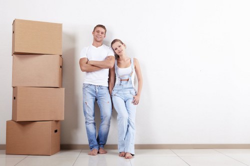 Short-term storage units in Longlands for temporary space needs