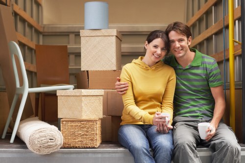 Careful loading of furniture for small removals in Longlands