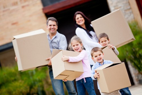 Organized packing service in Longlands with labeled moving boxes