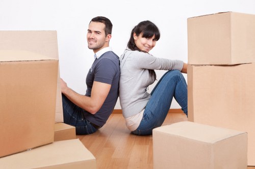 Specialist office removals in Longlands handling computers and business equipment